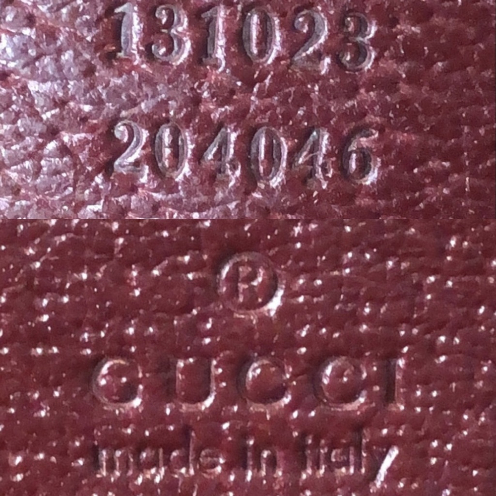 GUCCI GG Canvas Wine Leather Top Handle Dome Tote COA, GUCCI Dust Bag MINT COND - Picture 11 of 17